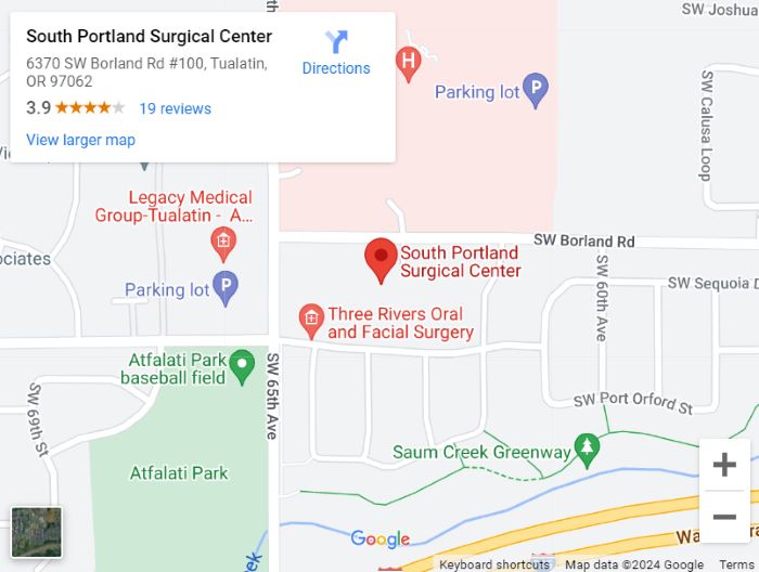 South Portland Surgical Center Map