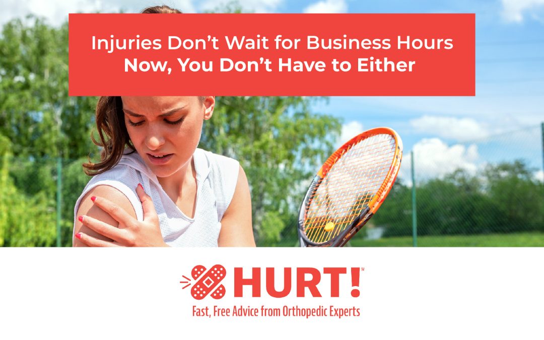 Injuries Don’t Wait for Business Hours—Now, You Don’t Have to Either