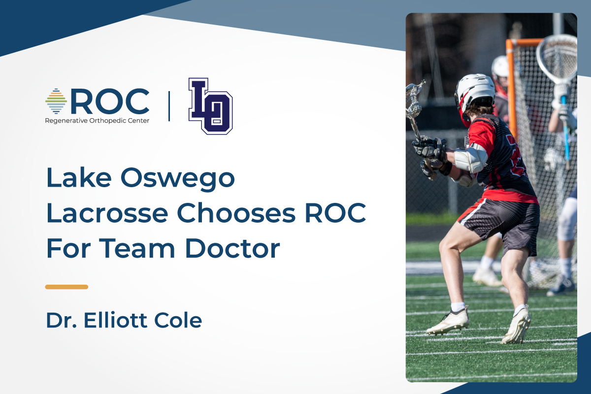 Team Roc Lake Oswego Lacrosse Chooses ROC For Team Doctor - ROC PDX