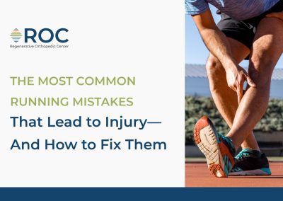 Common Running Mistakes That Can Lead to Injury (And How to Fix Them)