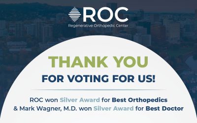 ROC Orthopedics and Mark Wagner, M.D. Earn Silver Awards in Best of the Rose City 2025