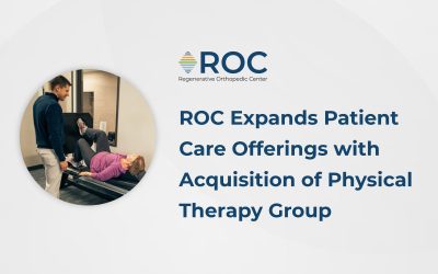 ROC Expands Patient Care Offerings with Acquisition of Physical Therapy Group
