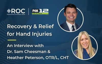 Recovery & Relief for Hand Injuries: Interview with Dr. Sam Cheesman & Heather Peterson, OTR/L, CHT